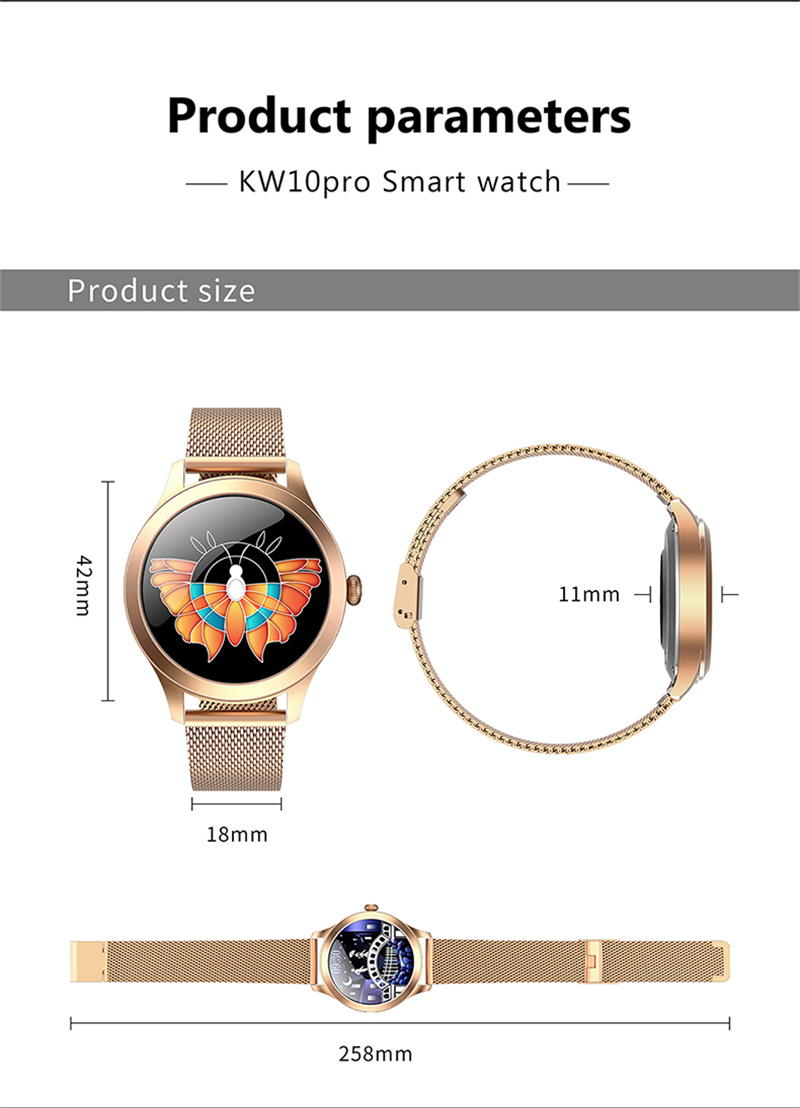 KW 10 PRO Women Smart Watch
